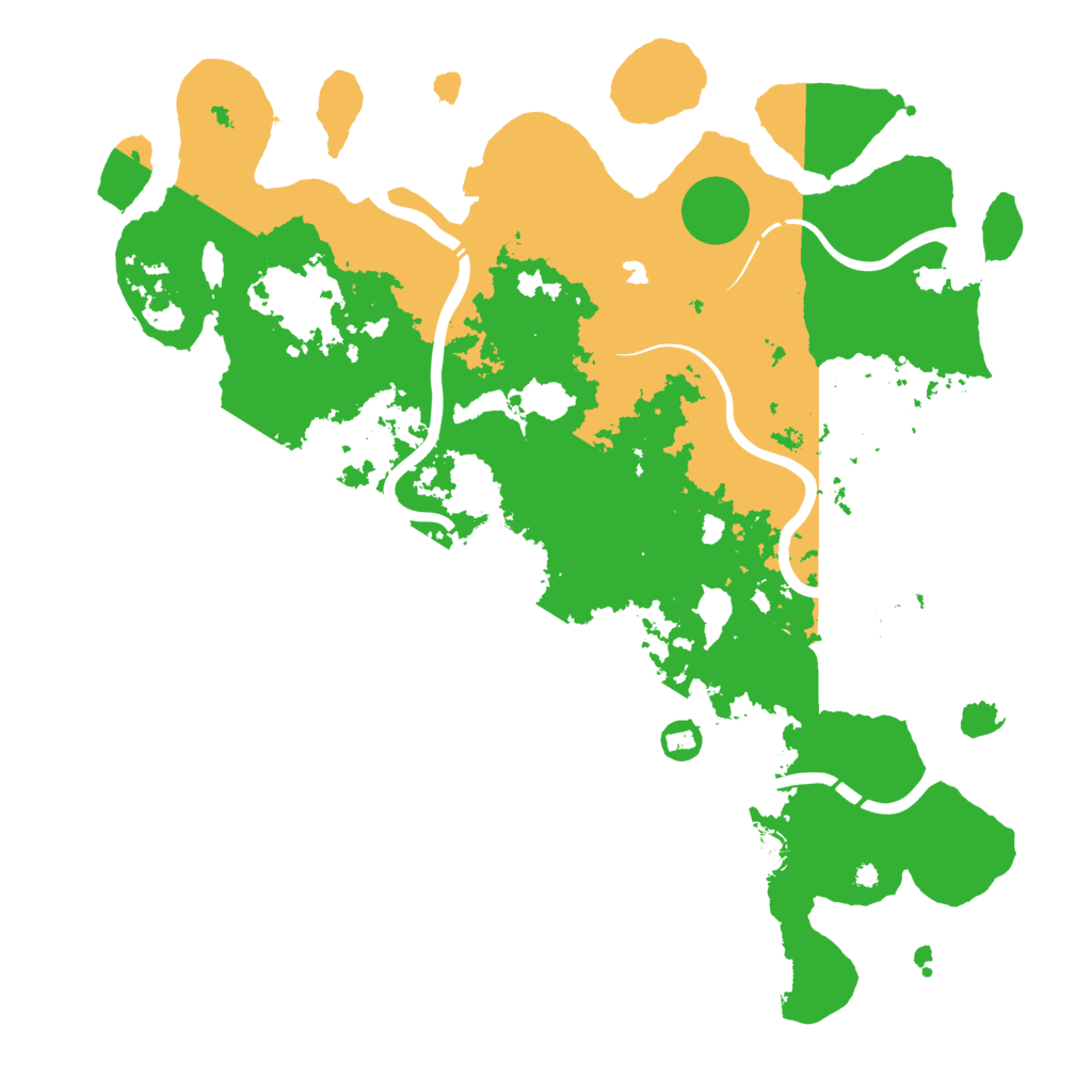 Biome Rust Map: Procedural Map, Size: 4250, Seed: 96006516