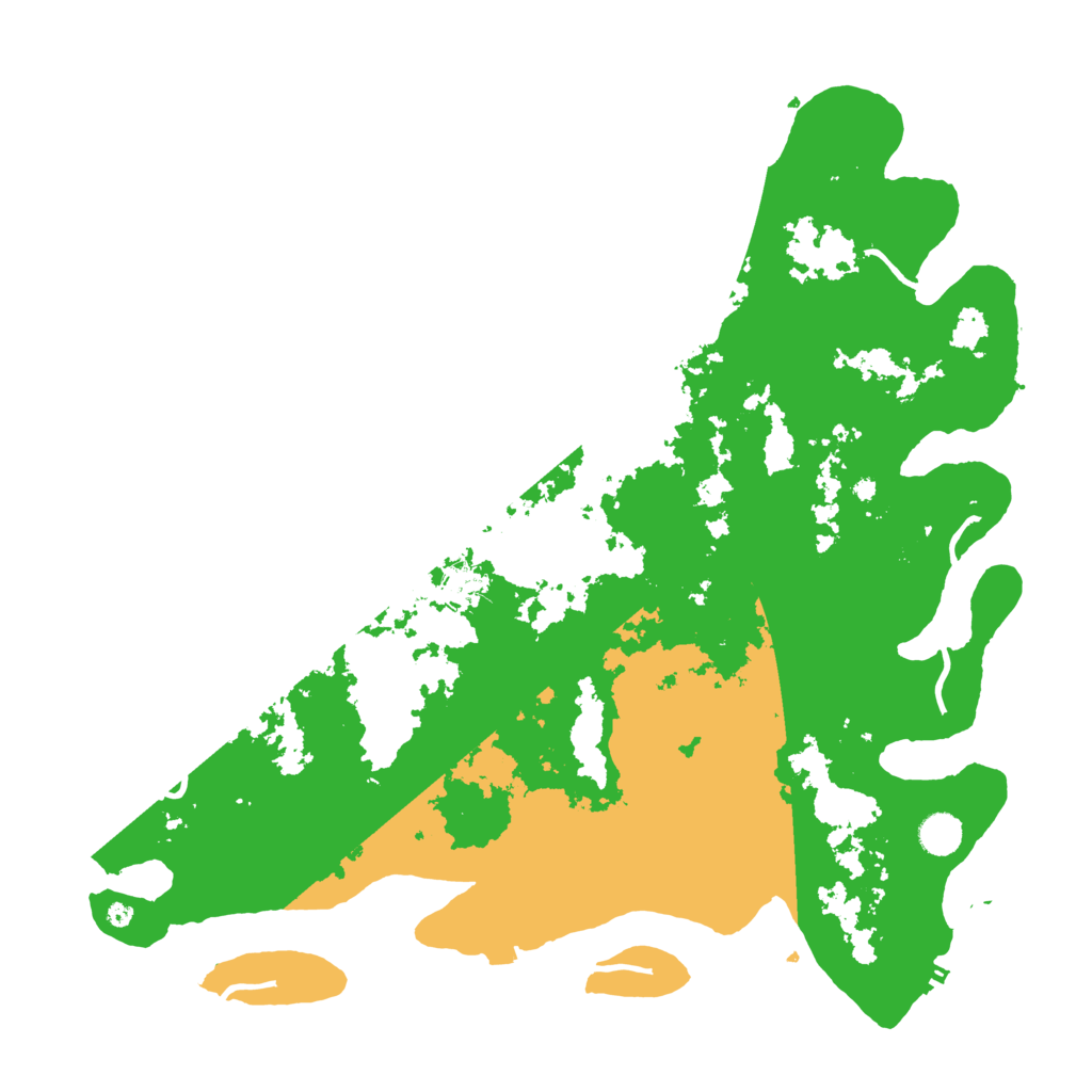 Biome Rust Map: Procedural Map, Size: 4500, Seed: 1718072793