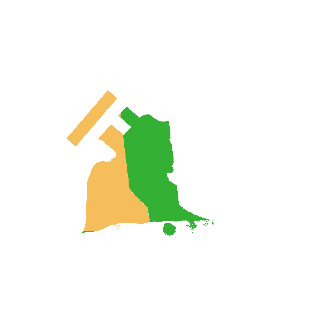 Biome Rust Map: Procedural Map, Size: 1000, Seed: 1087685698