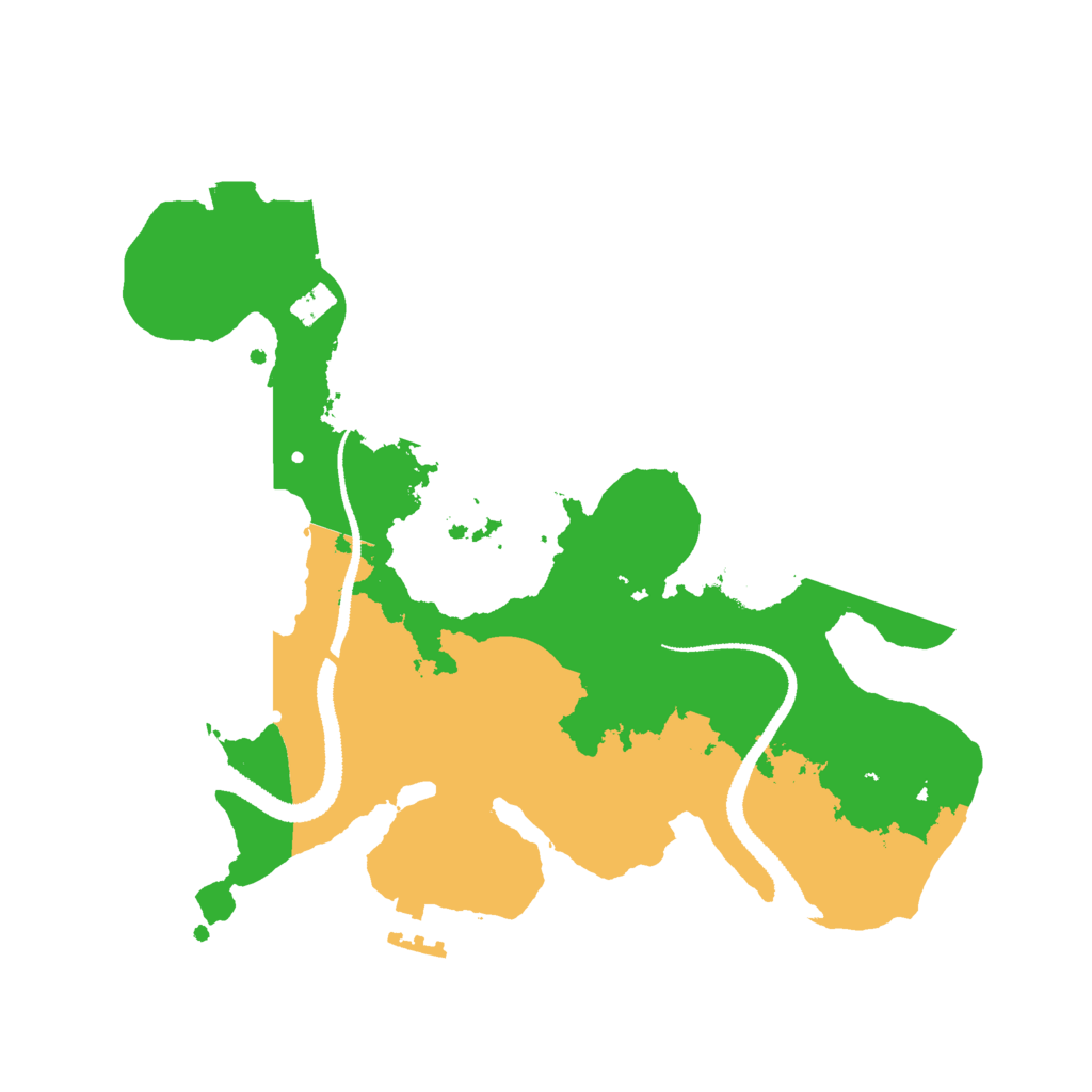 Biome Rust Map: Procedural Map, Size: 2750, Seed: 1627996775