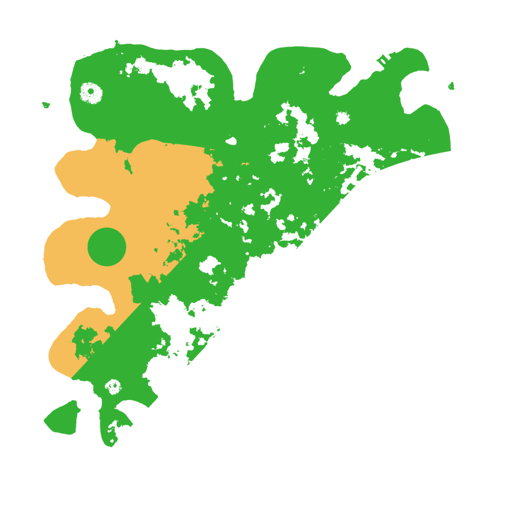 Biome Rust Map: Procedural Map, Size: 3500, Seed: 1656328864