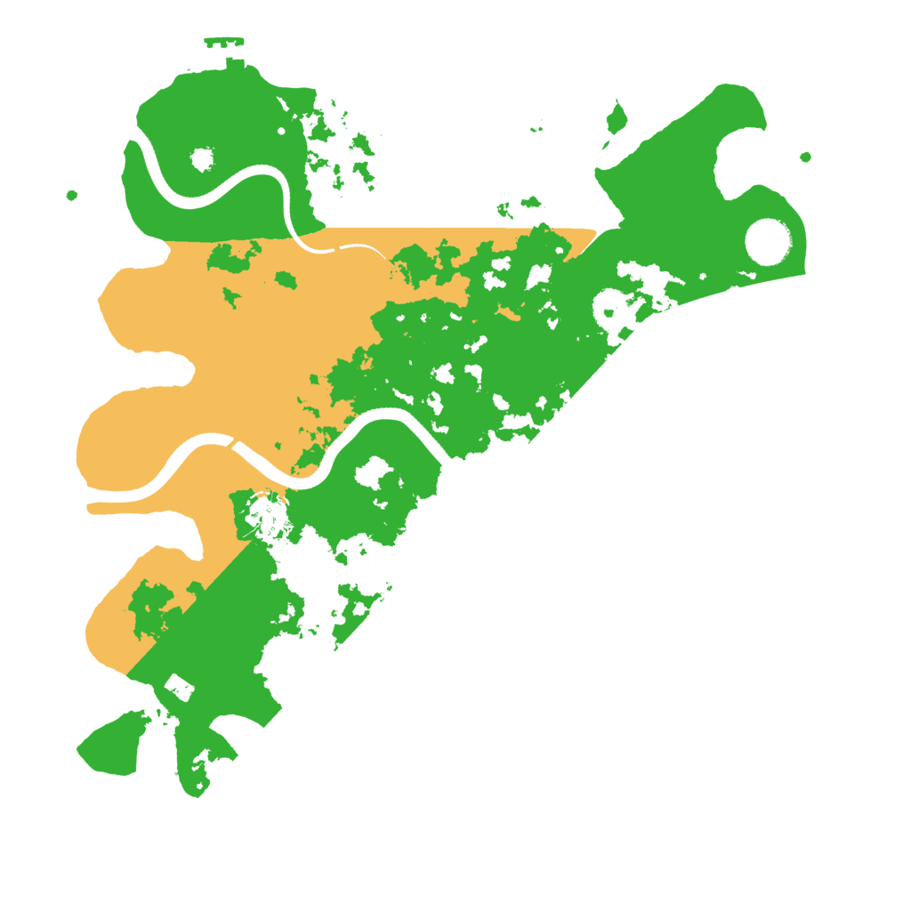 Biome Rust Map: Procedural Map, Size: 3500, Seed: 1656328864