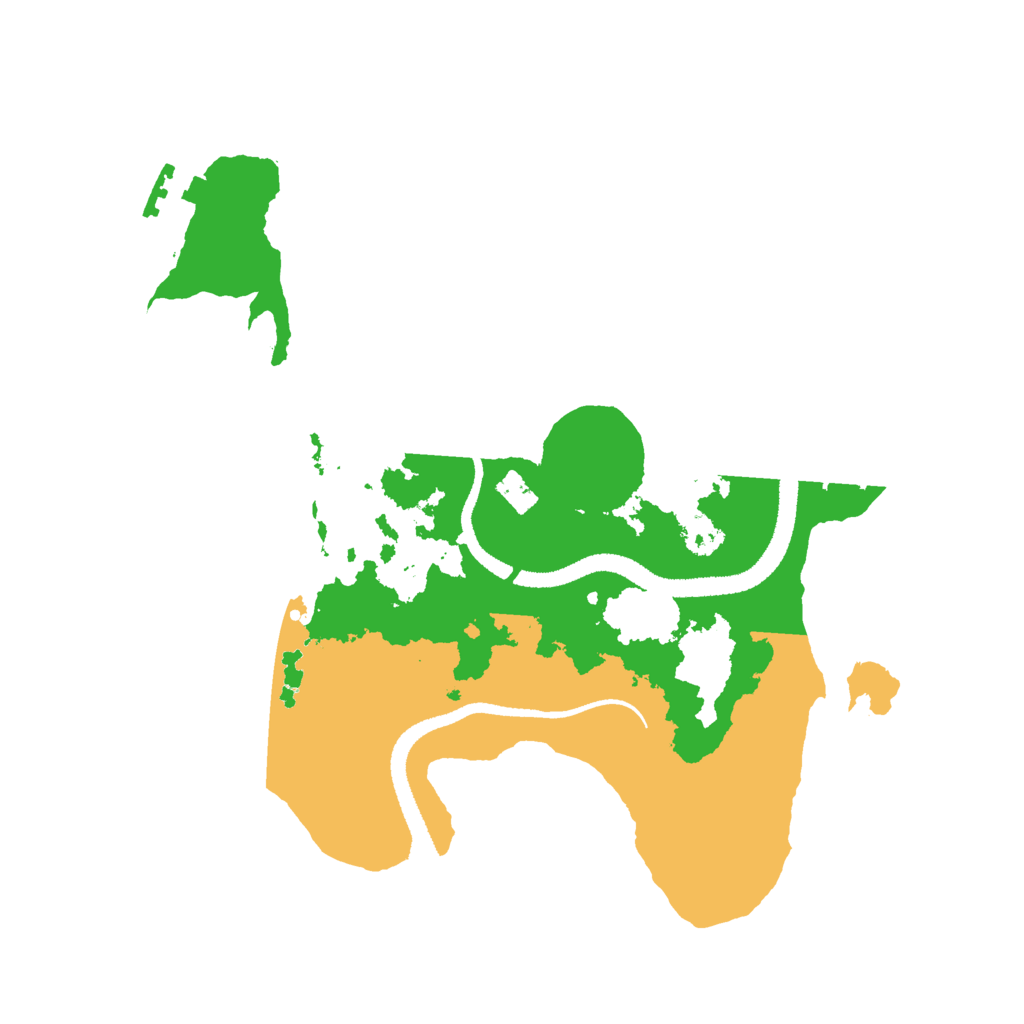 Biome Rust Map: Procedural Map, Size: 2700, Seed: 600