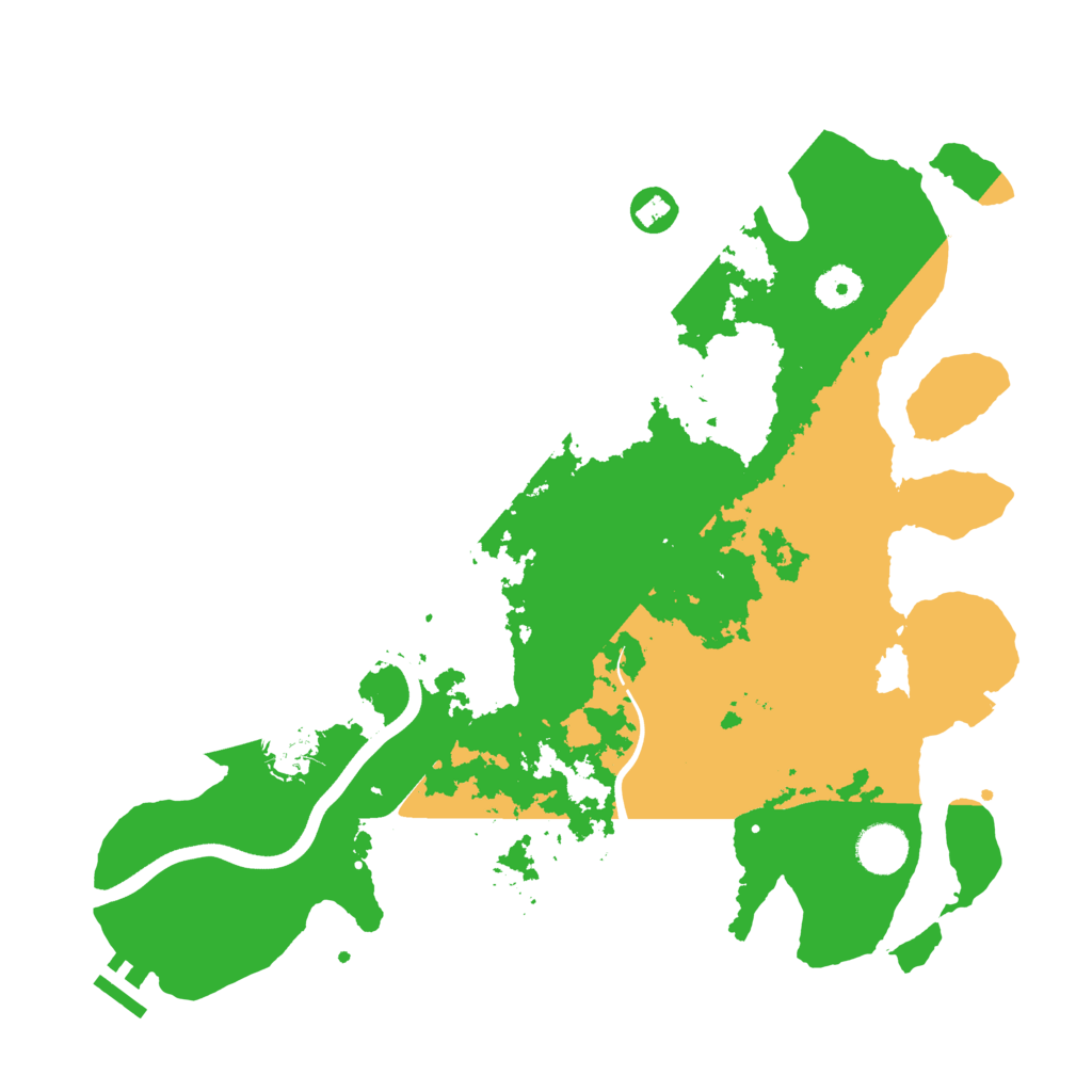 Biome Rust Map: Procedural Map, Size: 3750, Seed: 1409365670