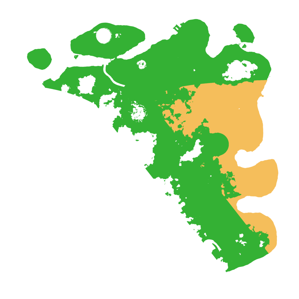 Biome Rust Map: Procedural Map, Size: 3450, Seed: 89066942