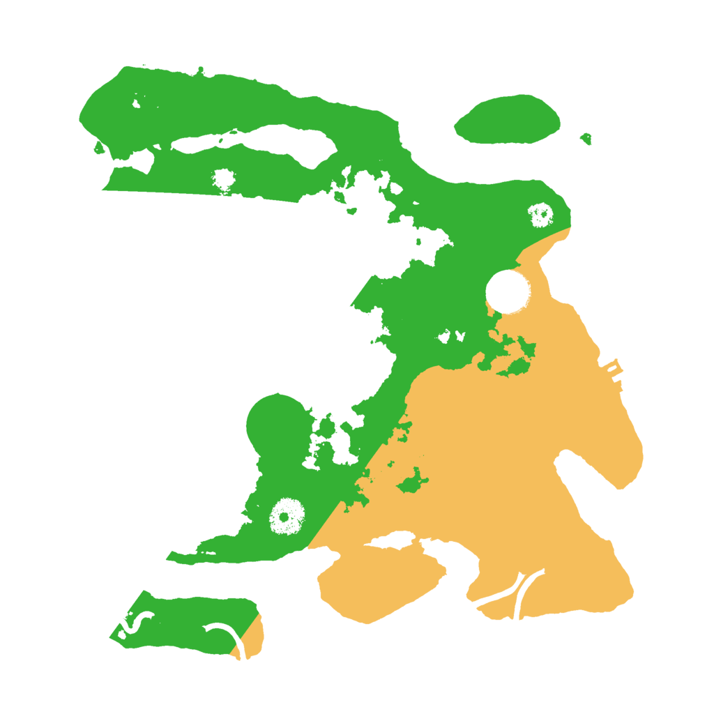 Biome Rust Map: Procedural Map, Size: 3000, Seed: 4137285