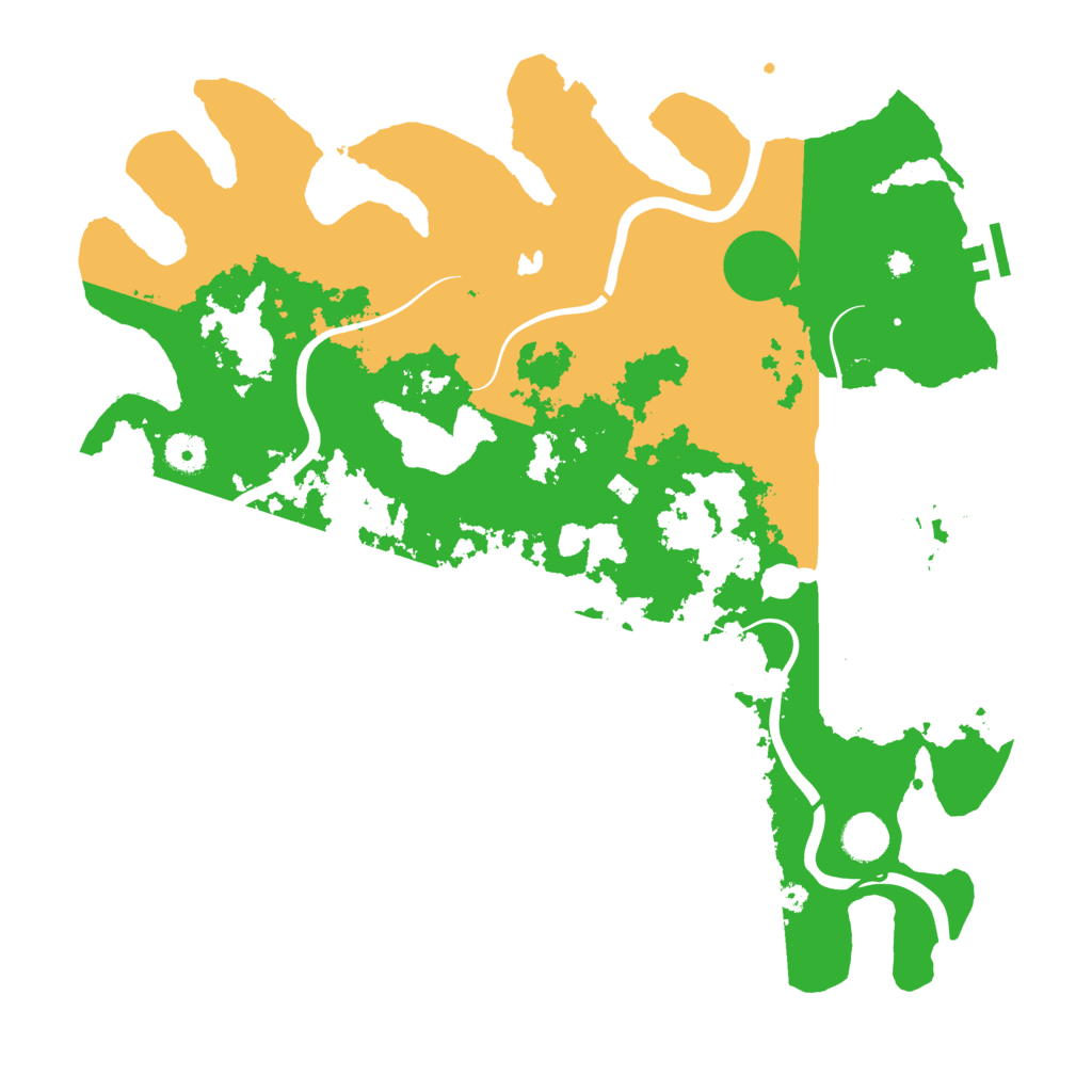 Biome Rust Map: Procedural Map, Size: 4100, Seed: 82714393