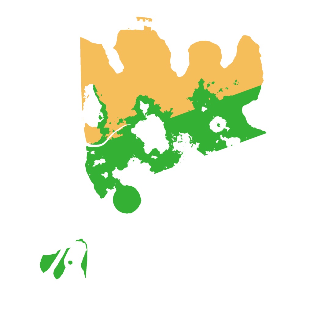 Biome Rust Map: Procedural Map, Size: 3000, Seed: 1882020882