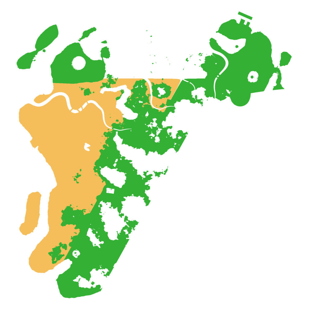 Biome Rust Map: Procedural Map, Size: 4250, Seed: 1957343521