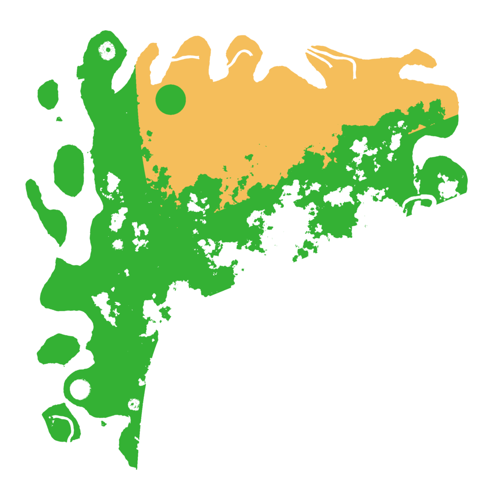 Biome Rust Map: Procedural Map, Size: 4400, Seed: 32434698