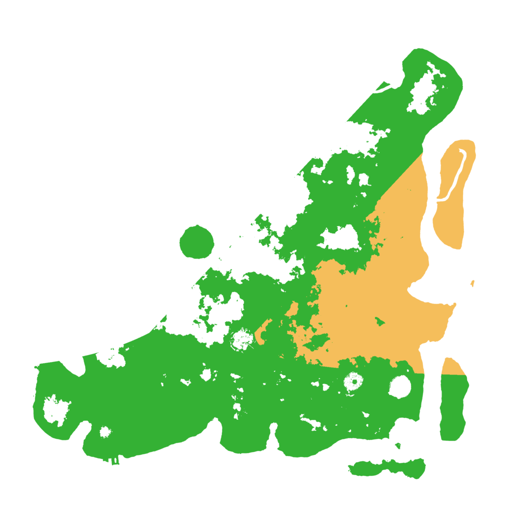 Biome Rust Map: Procedural Map, Size: 4250, Seed: 997689773