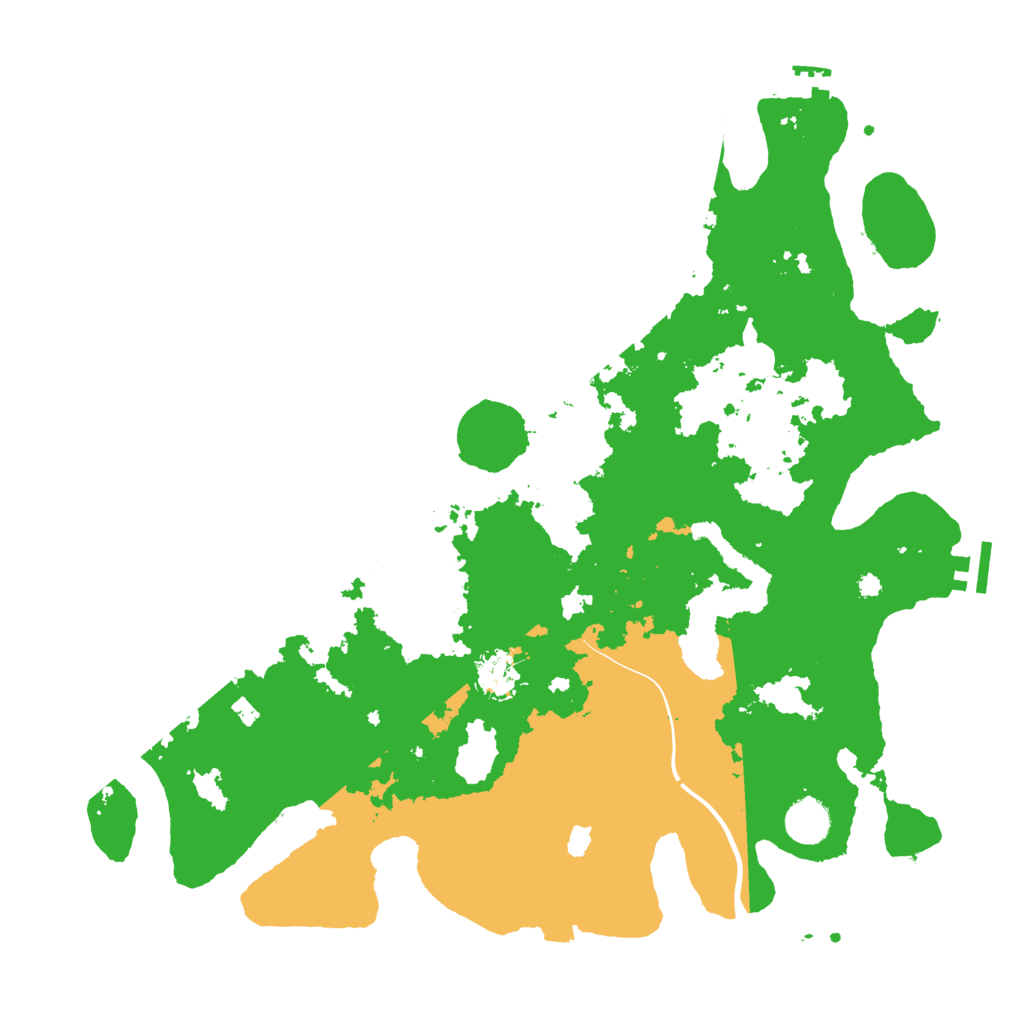 Biome Rust Map: Procedural Map, Size: 4000, Seed: 832327203