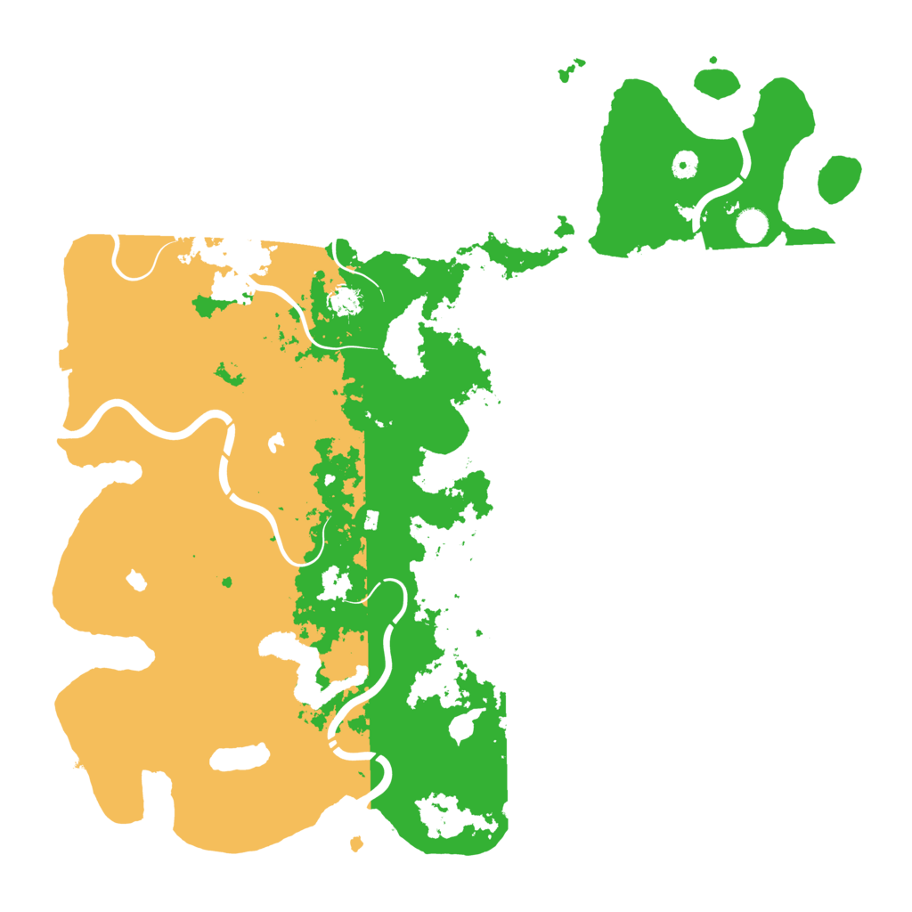 Biome Rust Map: Procedural Map, Size: 5000, Seed: 361420186