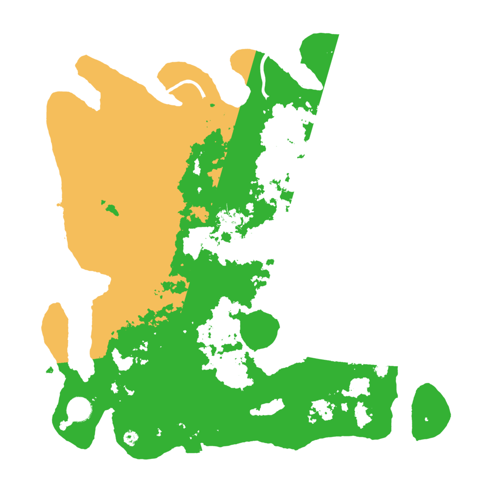 Biome Rust Map: Procedural Map, Size: 3550, Seed: 93571314