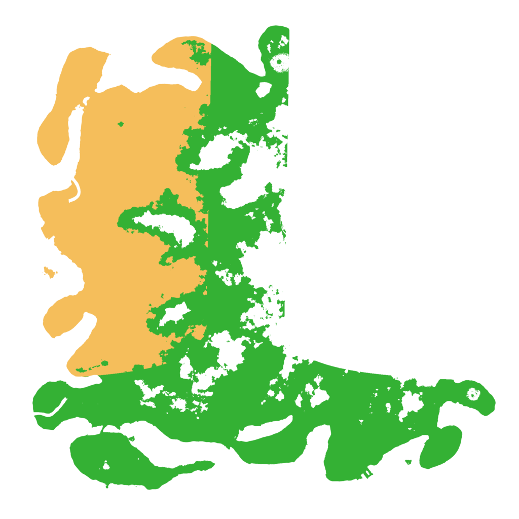 Biome Rust Map: Procedural Map, Size: 4250, Seed: 66672345