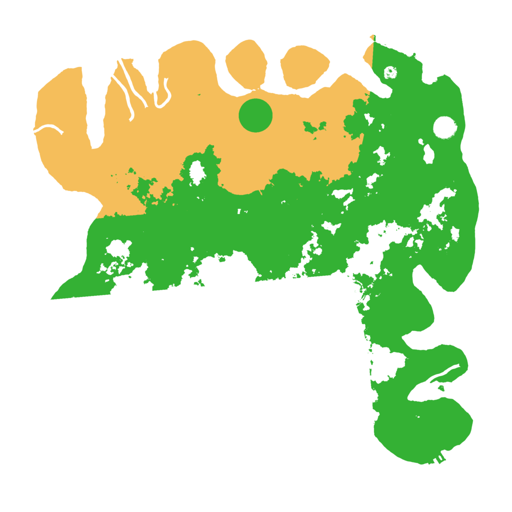 Biome Rust Map: Procedural Map, Size: 4000, Seed: 42770704