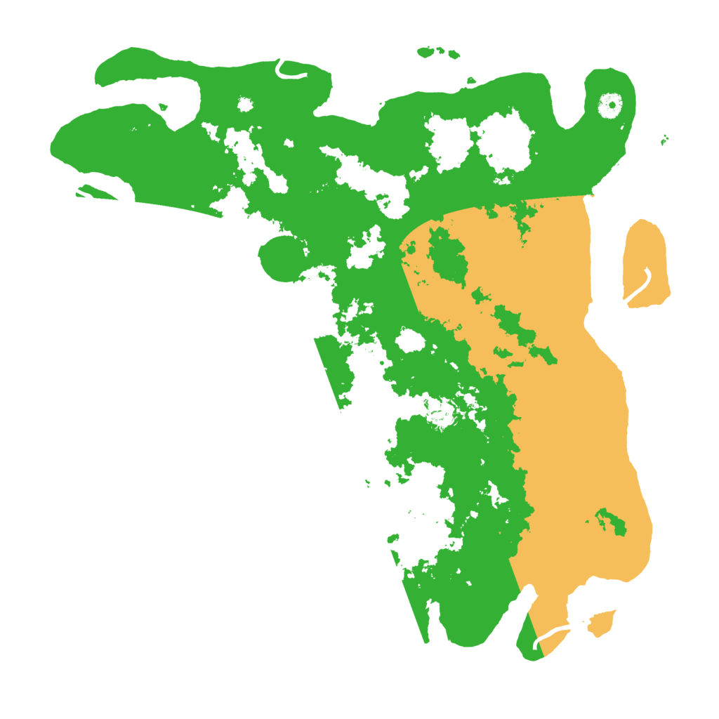 Biome Rust Map: Procedural Map, Size: 4300, Seed: 55079443