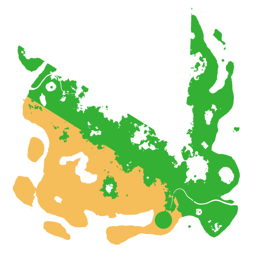 Biome Rust Map: Procedural Map, Size: 4000, Seed: 38094191