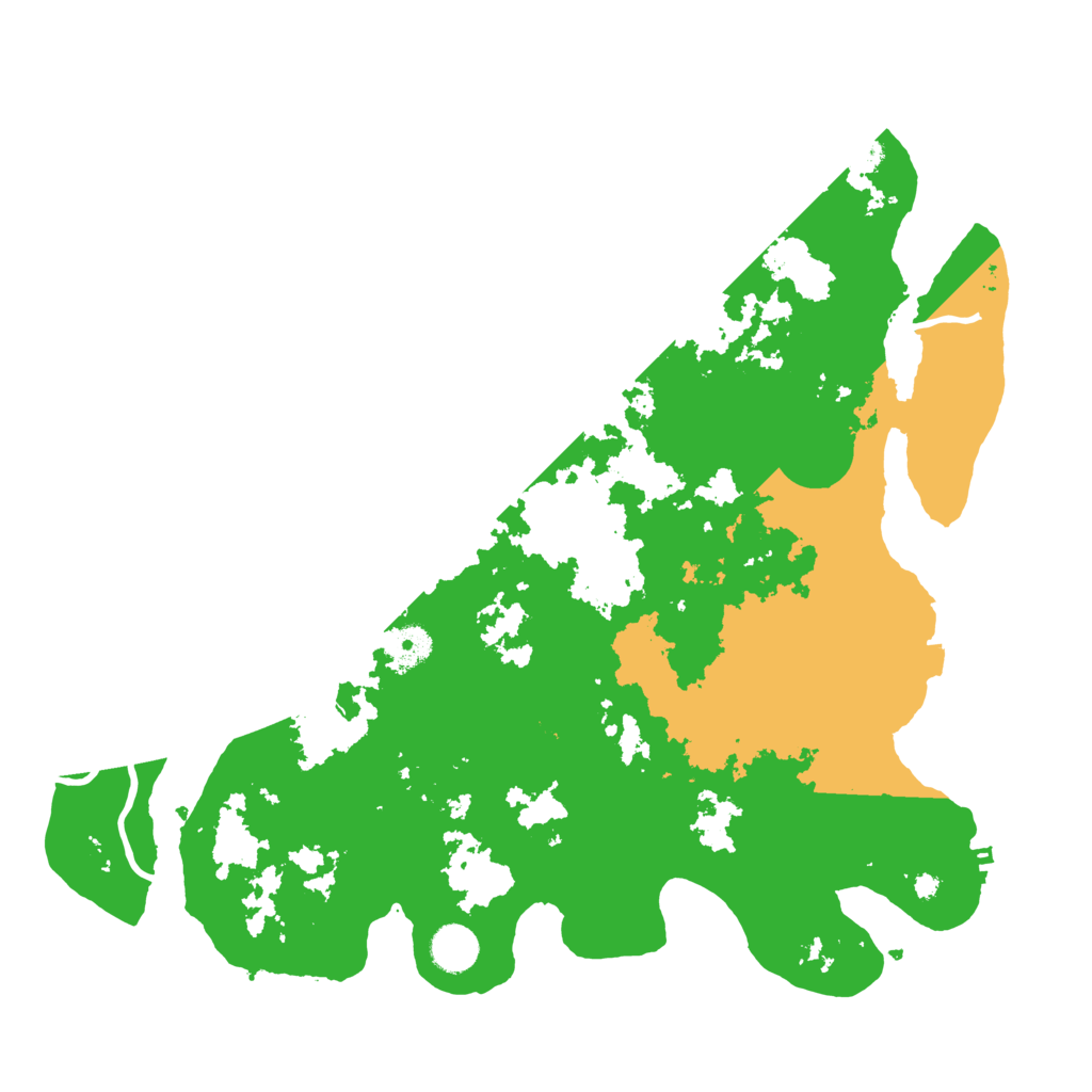 Biome Rust Map: Procedural Map, Size: 4000, Seed: 58537128