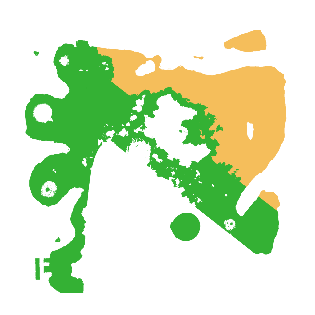 Biome Rust Map: Procedural Map, Size: 3000, Seed: 739716985