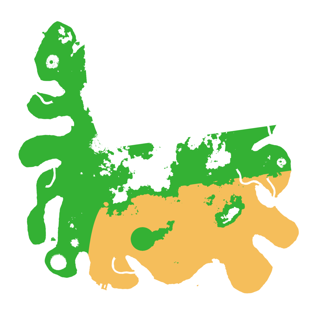 Biome Rust Map: Procedural Map, Size: 3538, Seed: 1884607728