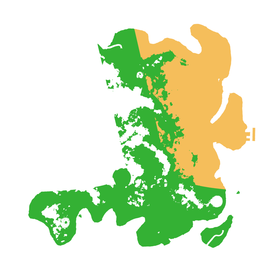 Biome Rust Map: Procedural Map, Size: 4000, Seed: 407028809