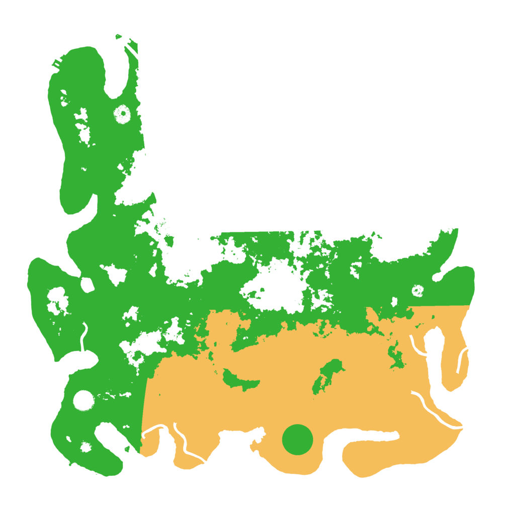 Biome Rust Map: Procedural Map, Size: 4400, Seed: 2609235