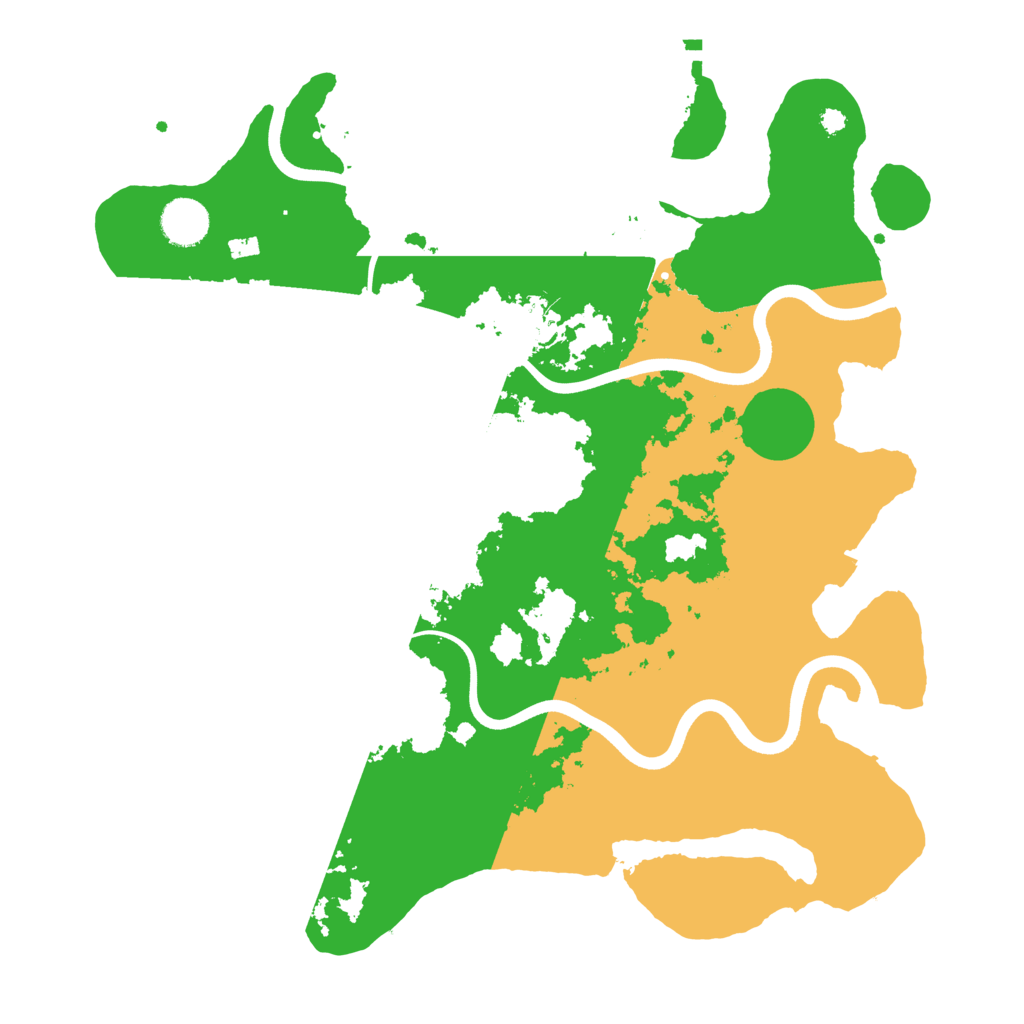 Biome Rust Map: Procedural Map, Size: 3750, Seed: 62548321