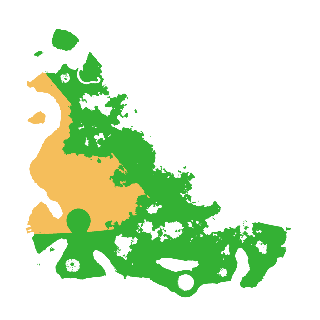 Biome Rust Map: Procedural Map, Size: 3500, Seed: 1601588687