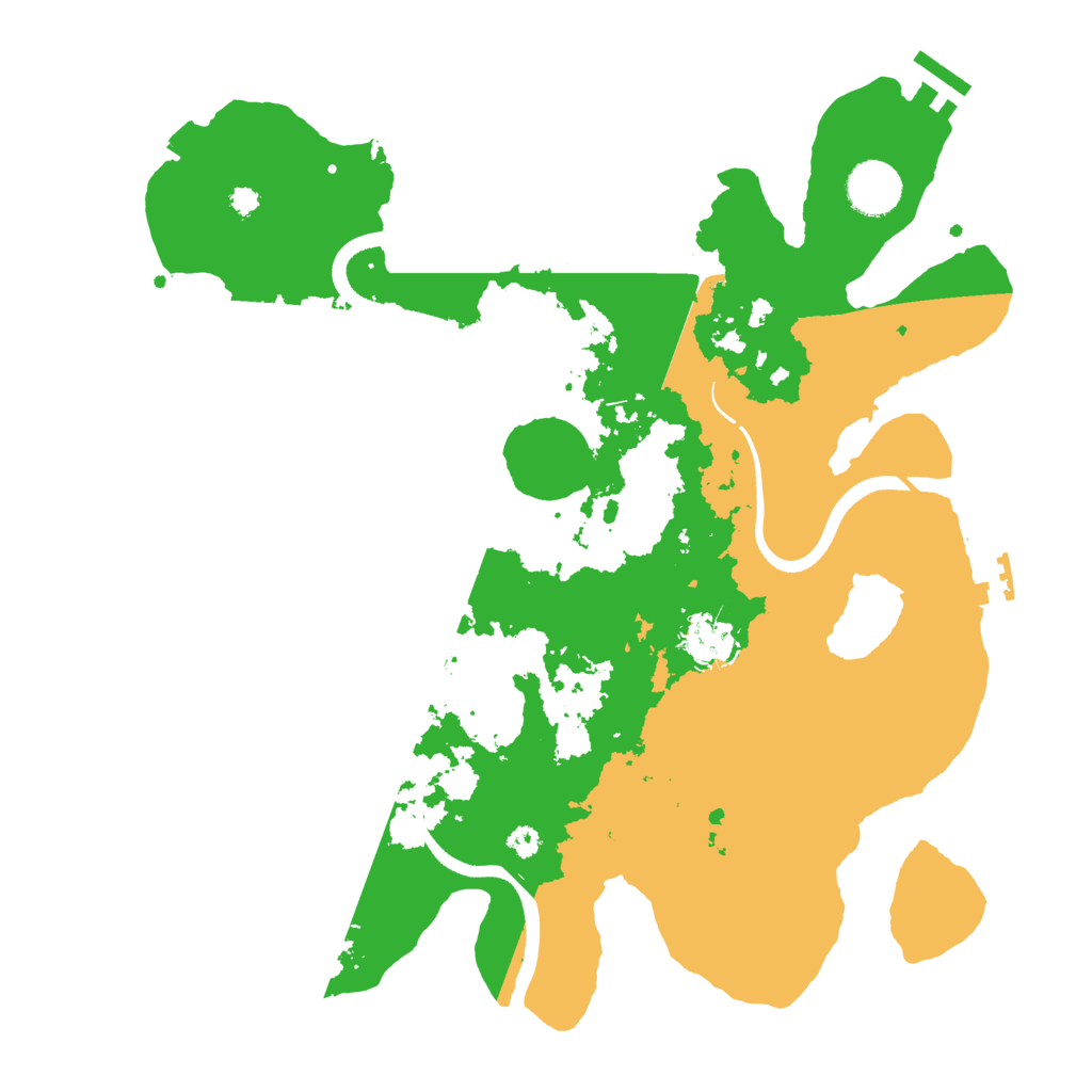 Biome Rust Map: Procedural Map, Size: 3500, Seed: 1605028897
