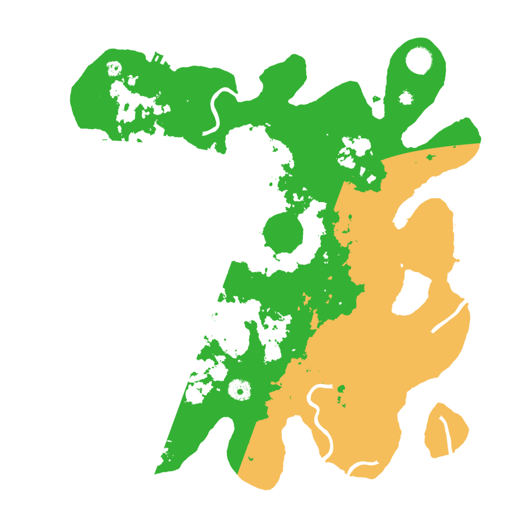 Biome Rust Map: Procedural Map, Size: 3500, Seed: 1605028897