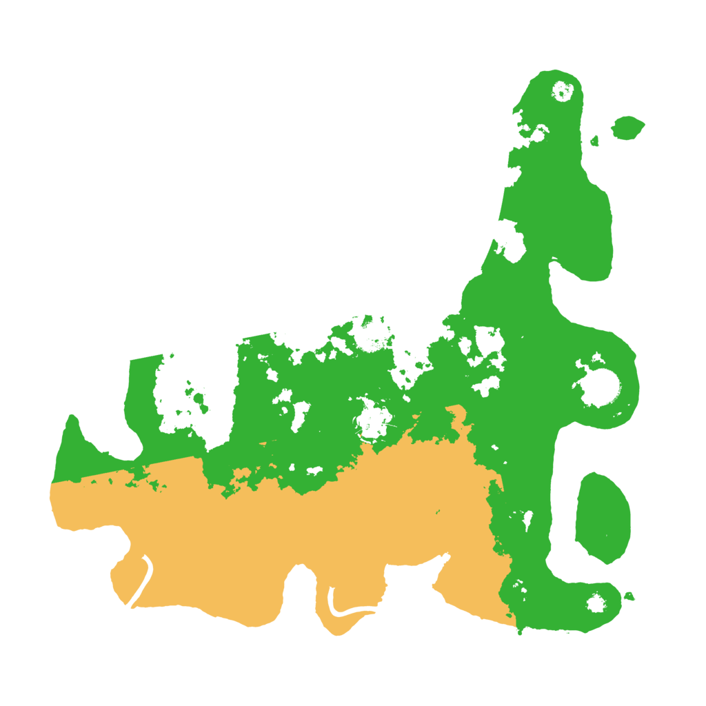 Biome Rust Map: Procedural Map, Size: 3500, Seed: 1011605919