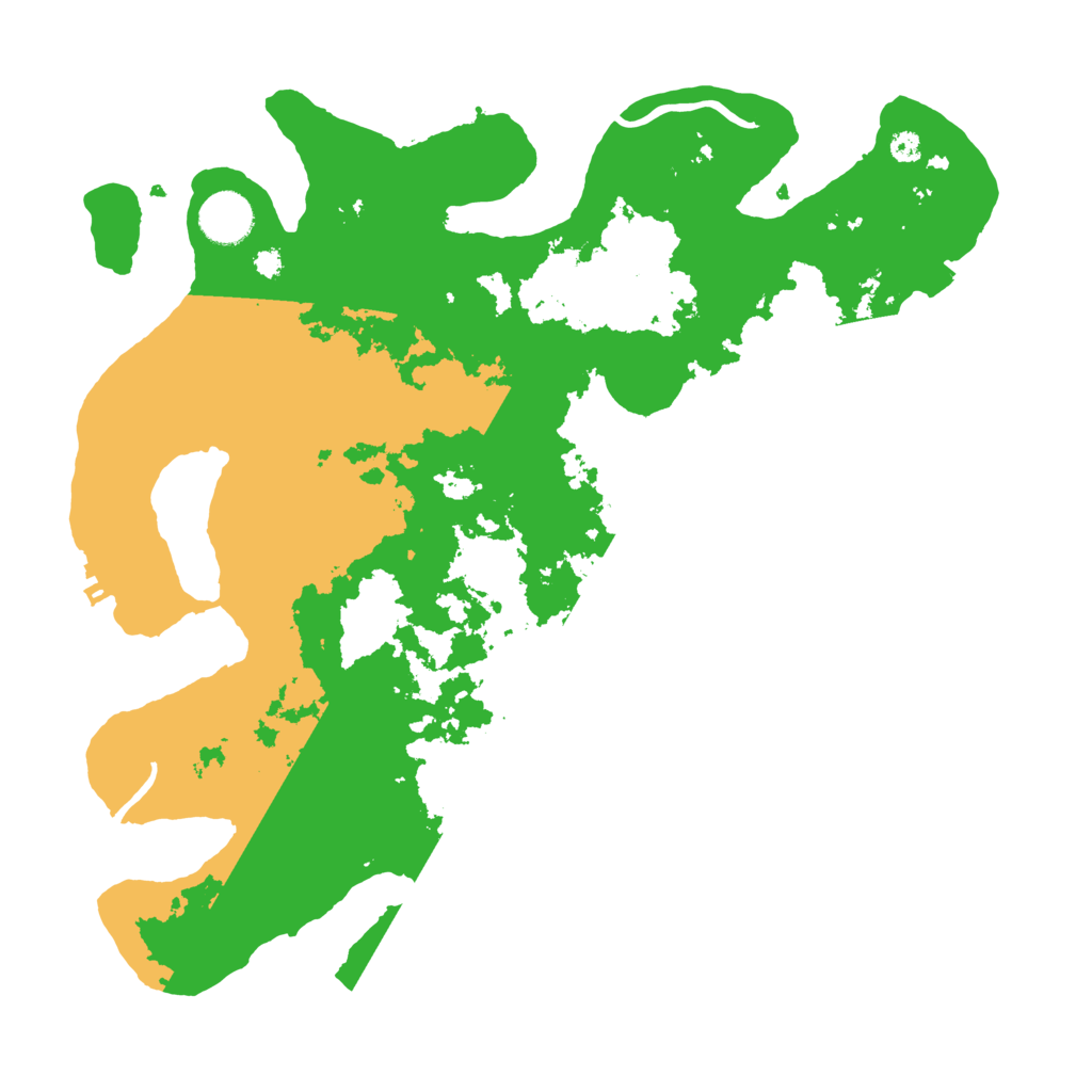 Biome Rust Map: Procedural Map, Size: 3600, Seed: 317