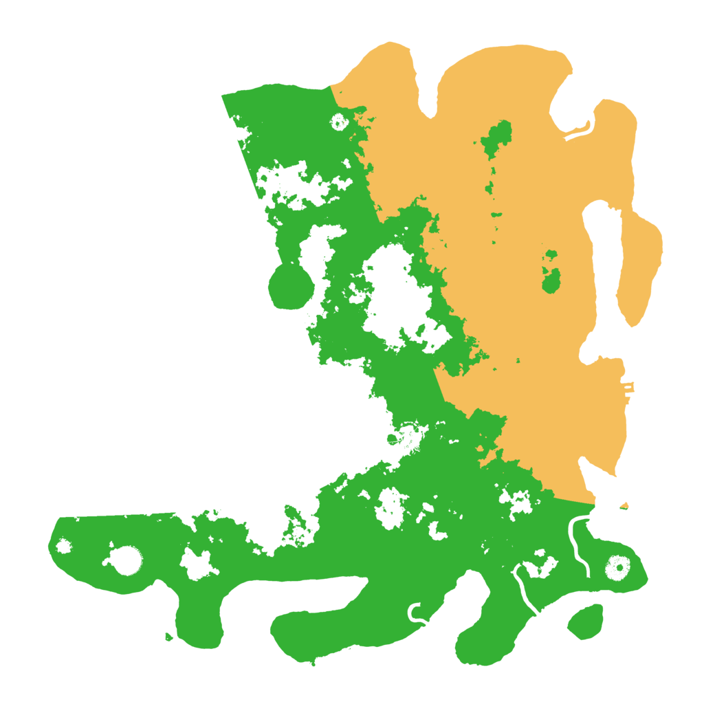 Biome Rust Map: Procedural Map, Size: 4250, Seed: 371144557
