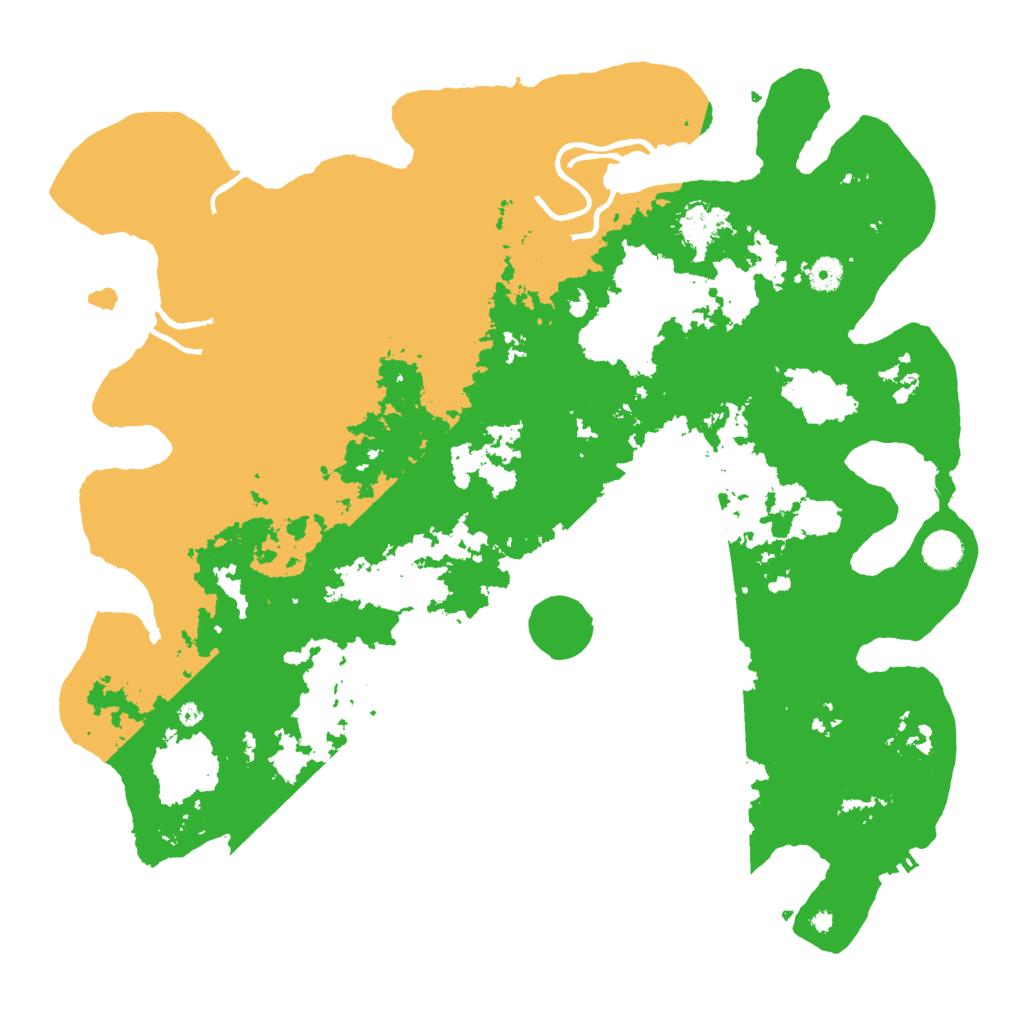 Biome Rust Map: Procedural Map, Size: 4500, Seed: 1067017392