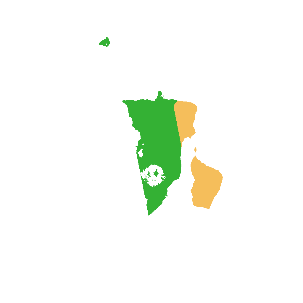 Biome Rust Map: Procedural Map, Size: 1500, Seed: 1222