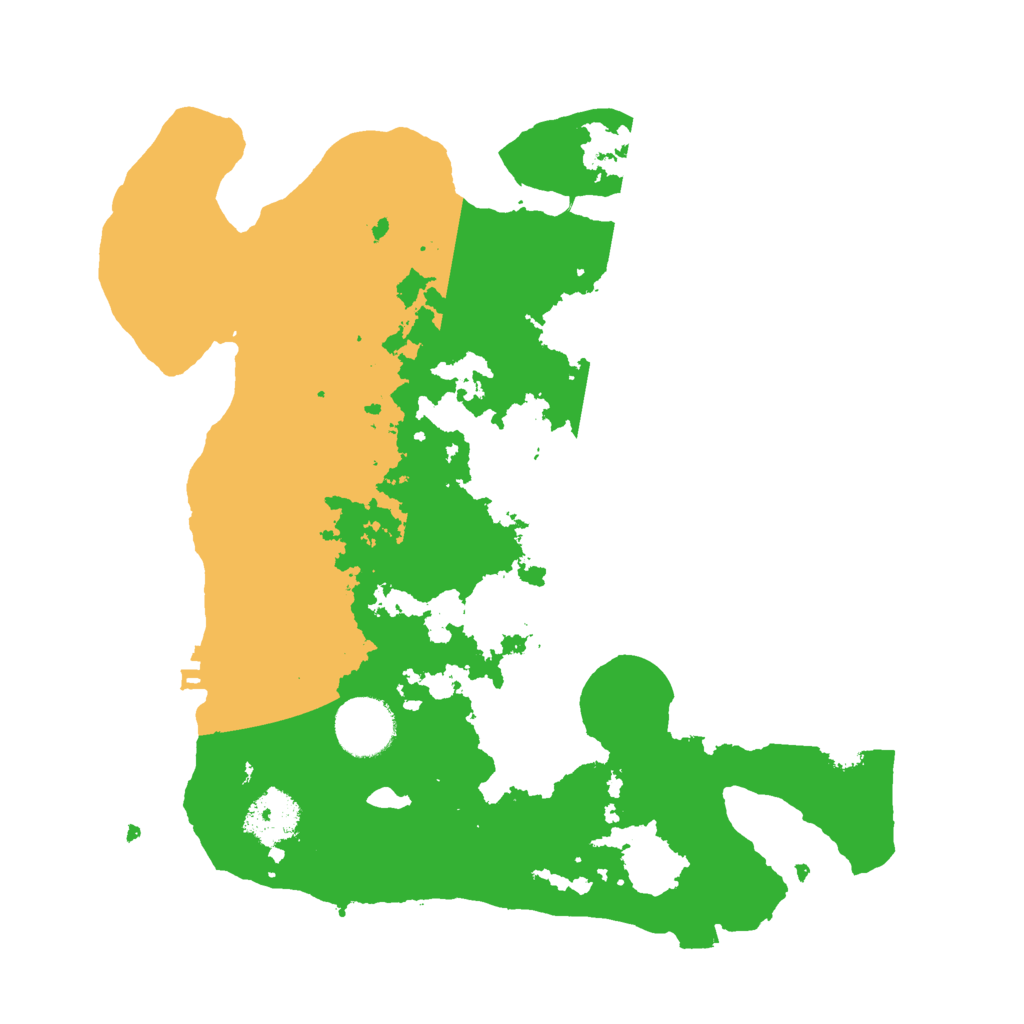 Biome Rust Map: Procedural Map, Size: 3050, Seed: 530897572