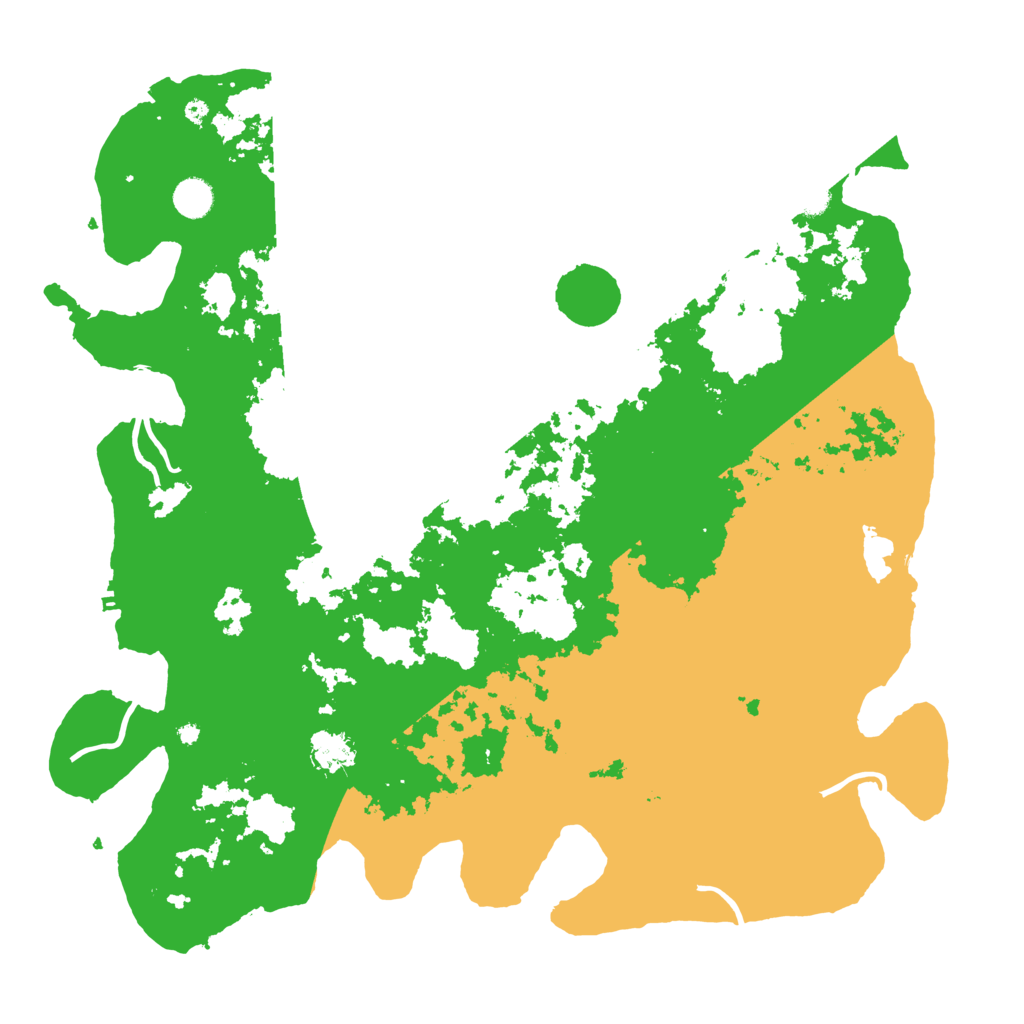 Biome Rust Map: Procedural Map, Size: 4500, Seed: 1093735990