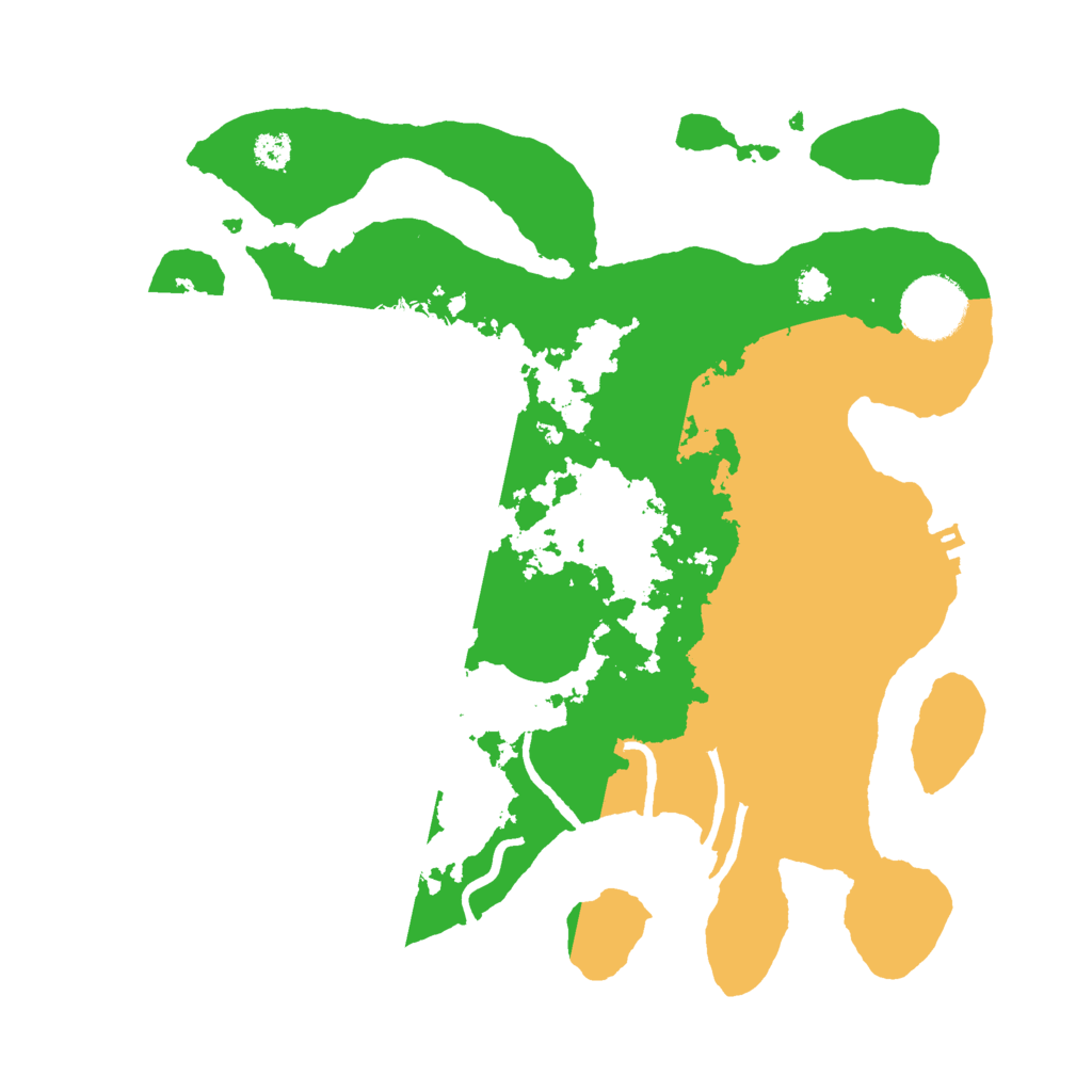 Biome Rust Map: Procedural Map, Size: 3000, Seed: 1489761264