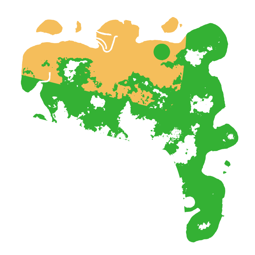 Biome Rust Map: Procedural Map, Size: 4100, Seed: 6469361