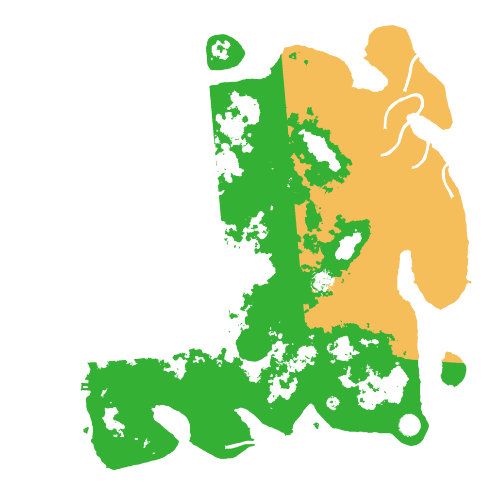 Biome Rust Map: Procedural Map, Size: 4000, Seed: 20230525