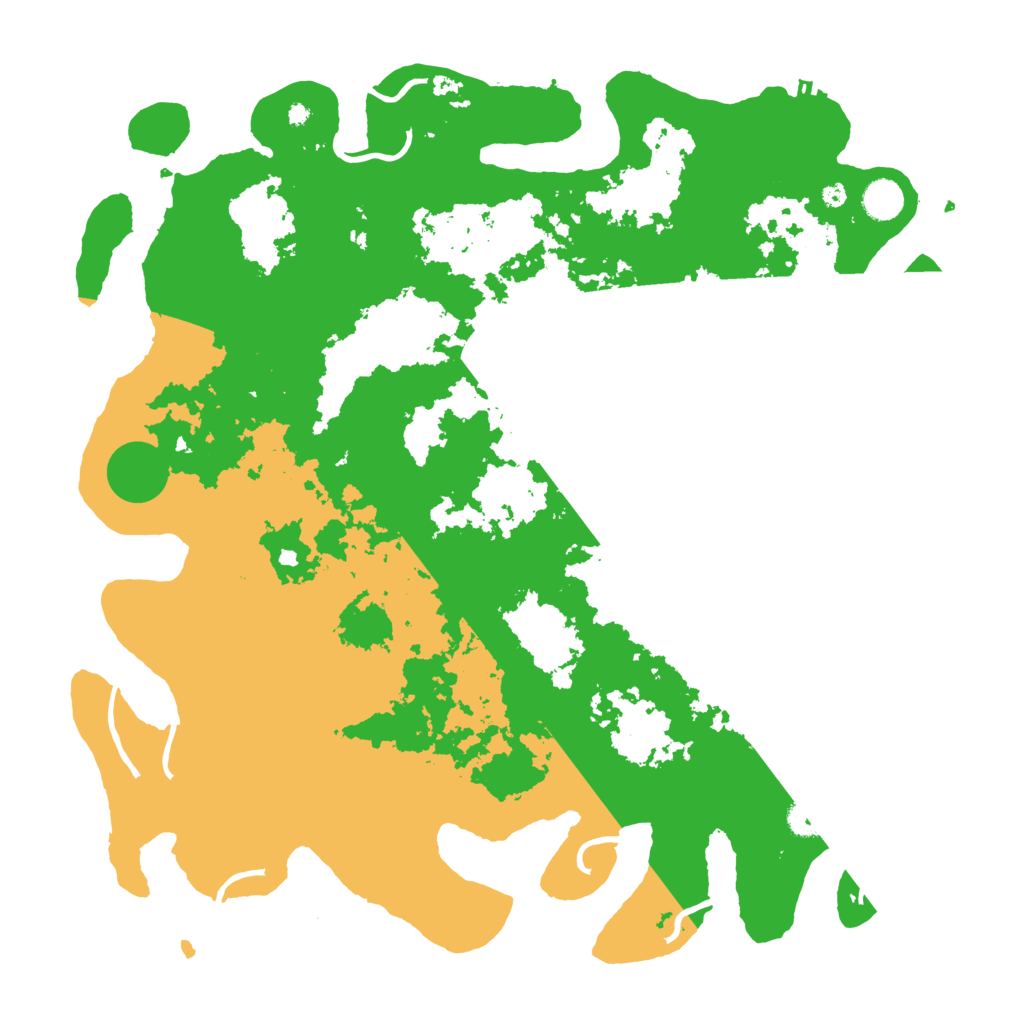 Biome Rust Map: Procedural Map, Size: 4400, Seed: 19989570