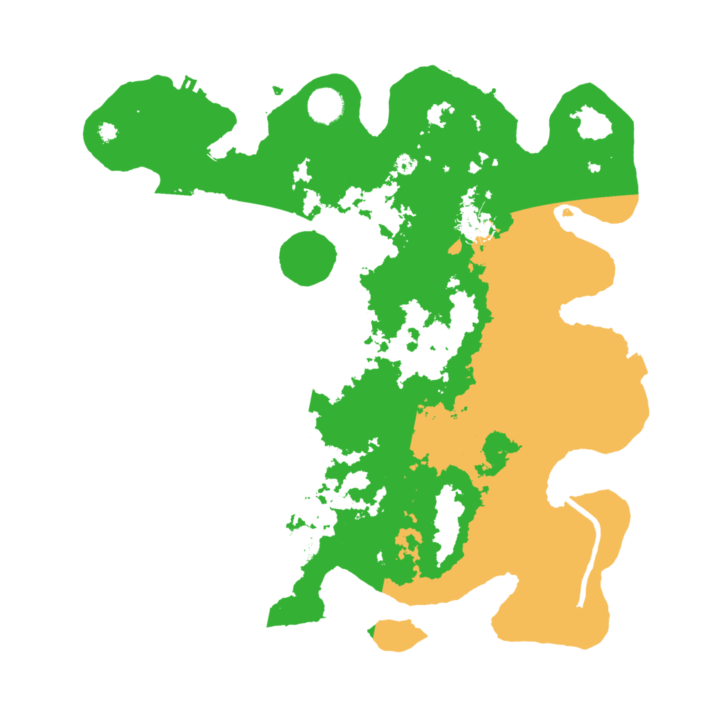 Biome Rust Map: Procedural Map, Size: 3500, Seed: 664512880