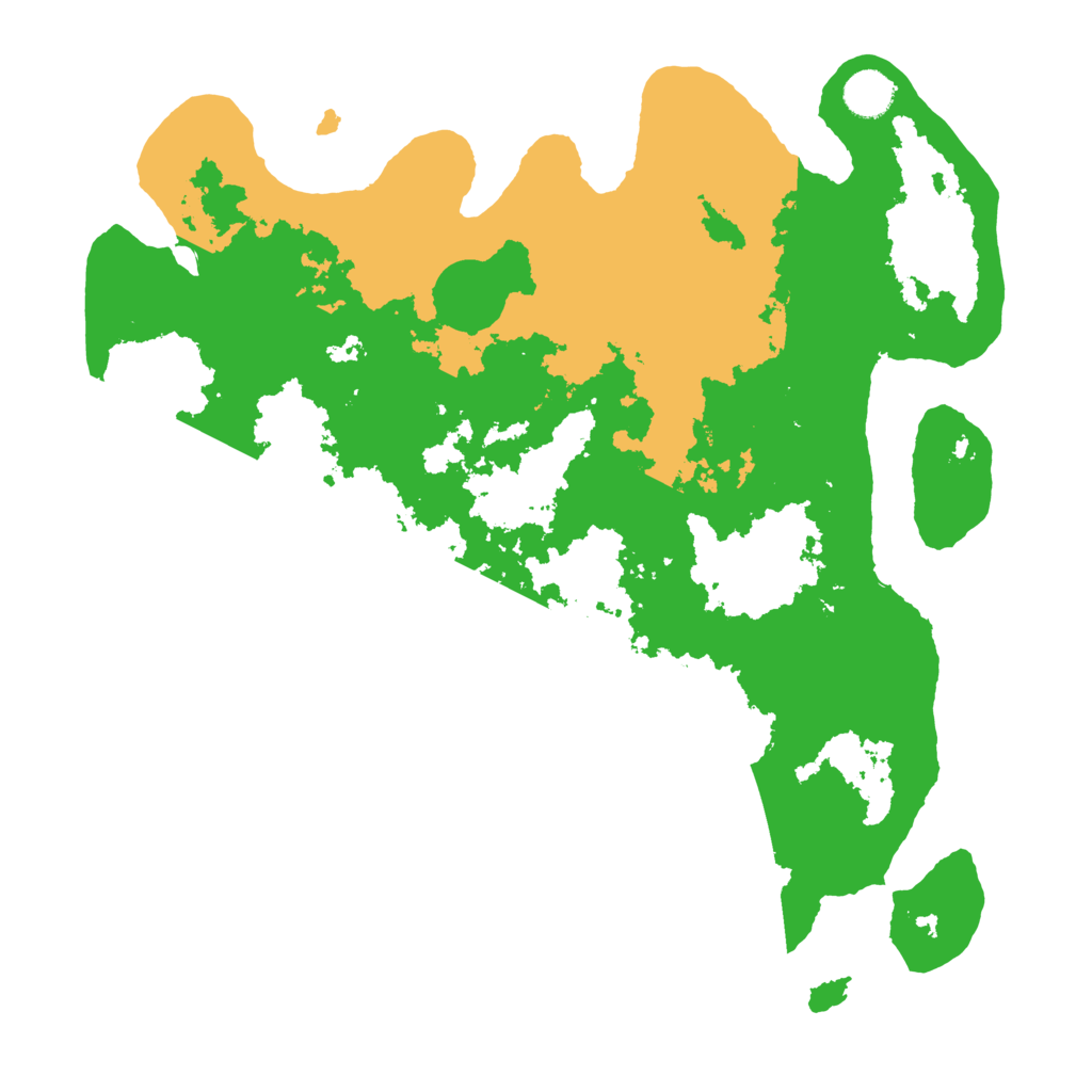 Biome Rust Map: Barren, Size: 4000, Seed: 1716789057