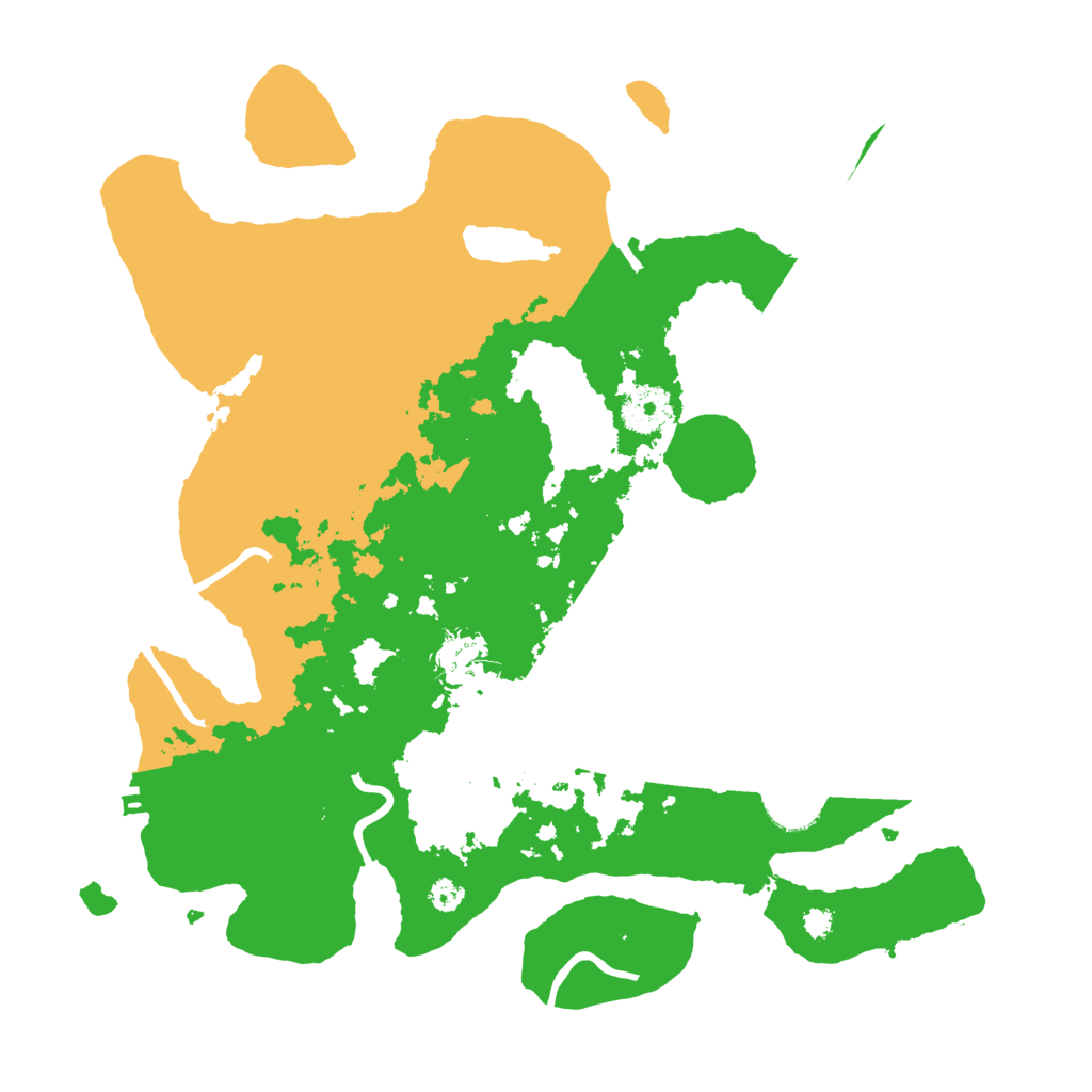 Biome Rust Map: Procedural Map, Size: 3400, Seed: 36758873