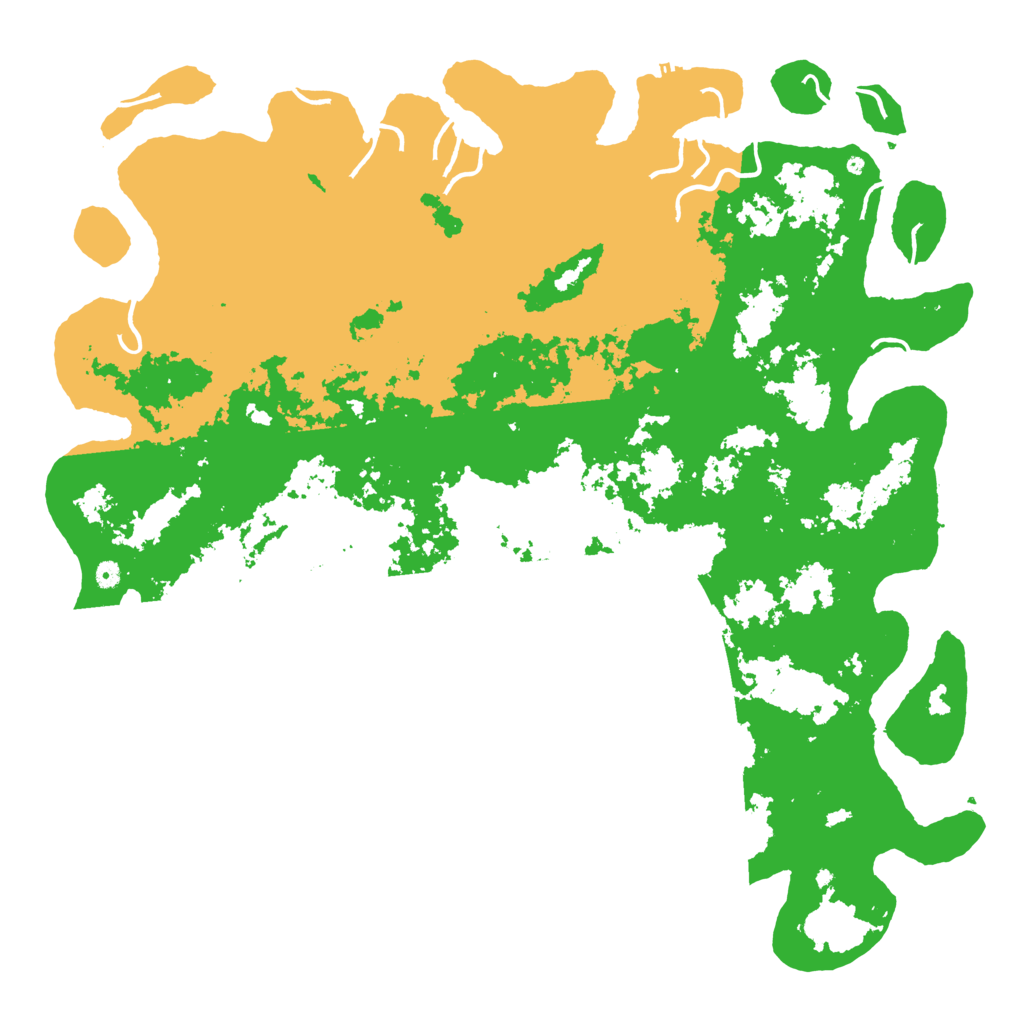 Biome Rust Map: Procedural Map, Size: 6000, Seed: 2120044786