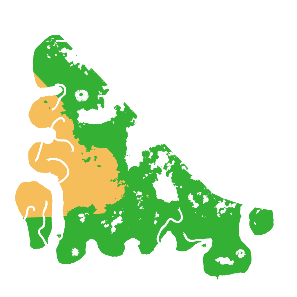 Biome Rust Map: Procedural Map, Size: 3500, Seed: 365654255