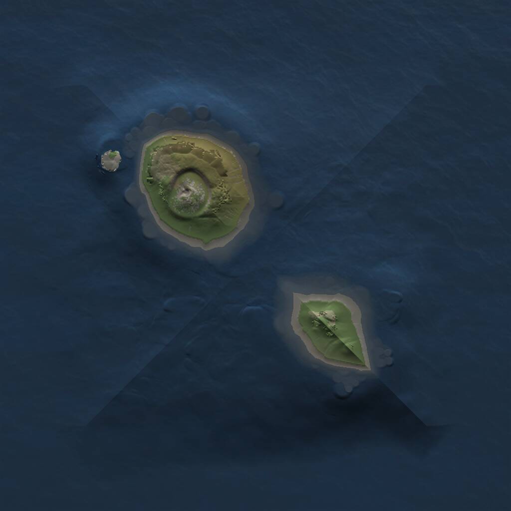 Rust Map: Procedural Map, Size: 1000, Seed: 4889663, 1 Monuments