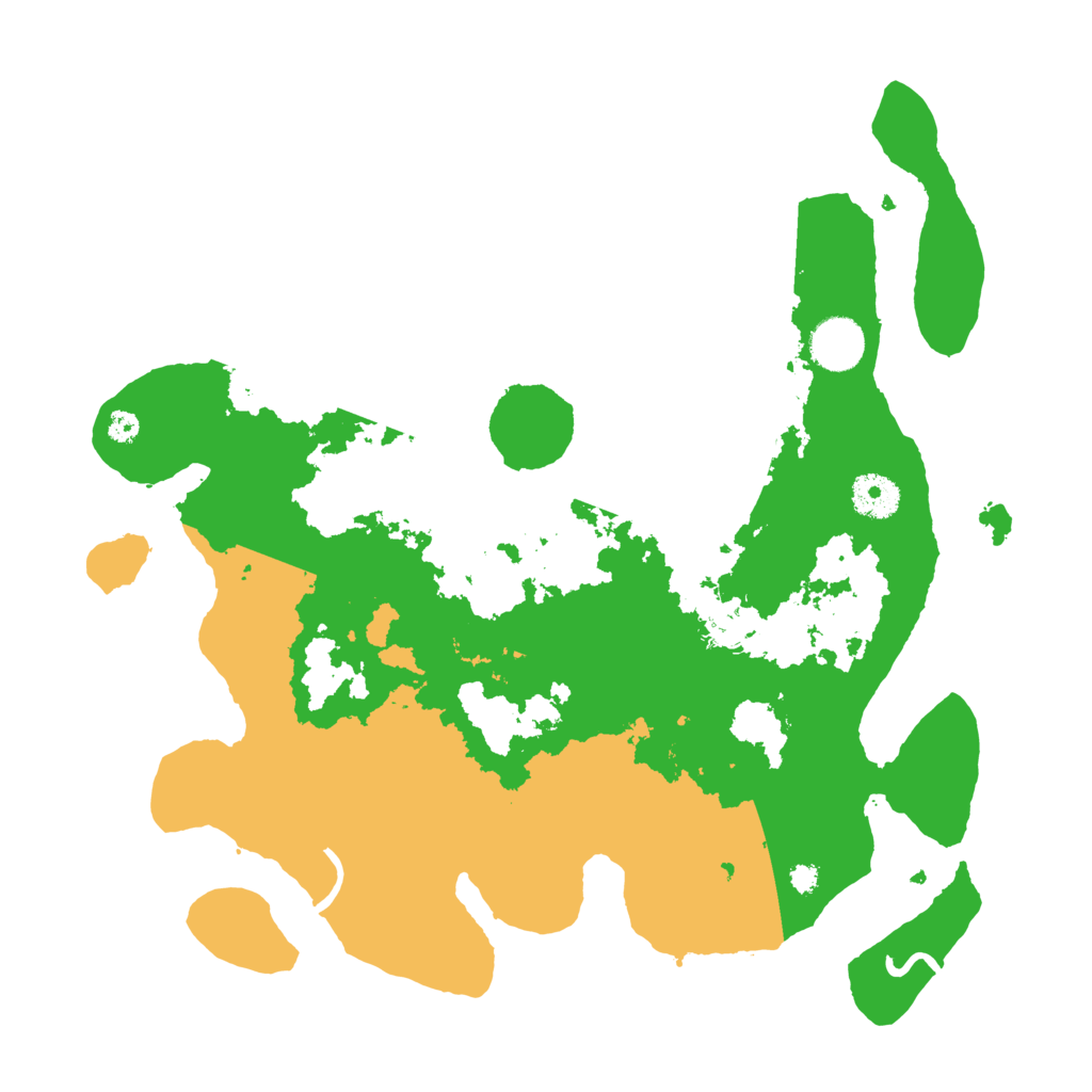 Biome Rust Map: Procedural Map, Size: 3550, Seed: 71342795