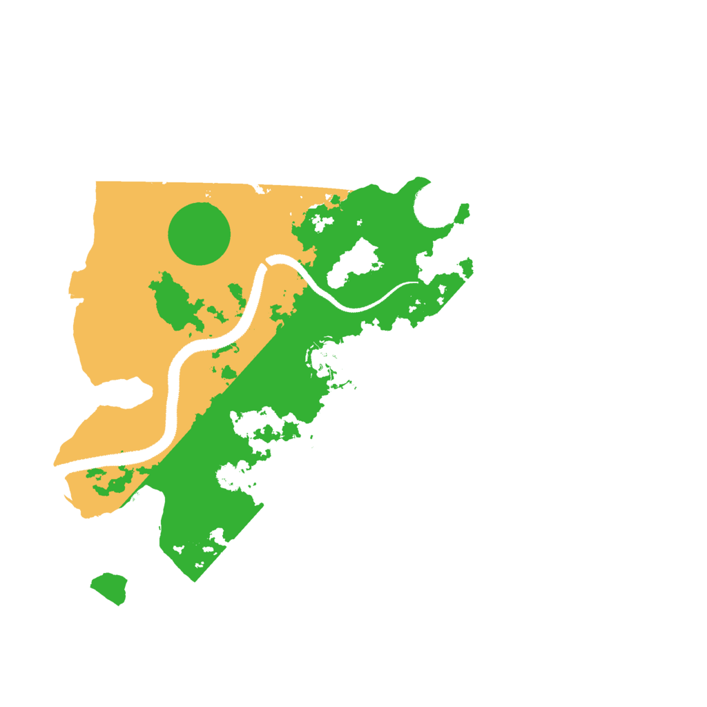 Biome Rust Map: Procedural Map, Size: 3000, Seed: 1623